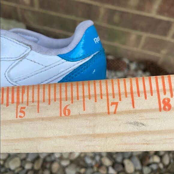 Reebok Classic Red/white/Blue Leather Youth Boys Athletic ShoesSneakers Size 9.5 - Picture 6 of 7